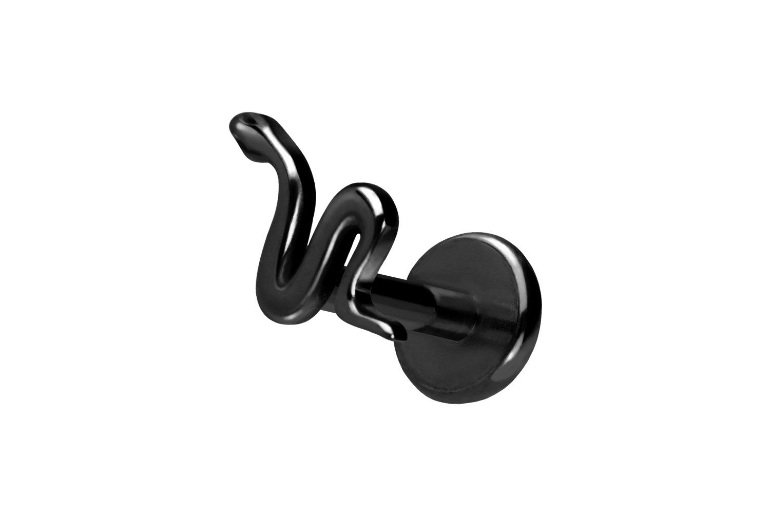 Titan Labret mit Push Fit SCHLANGE